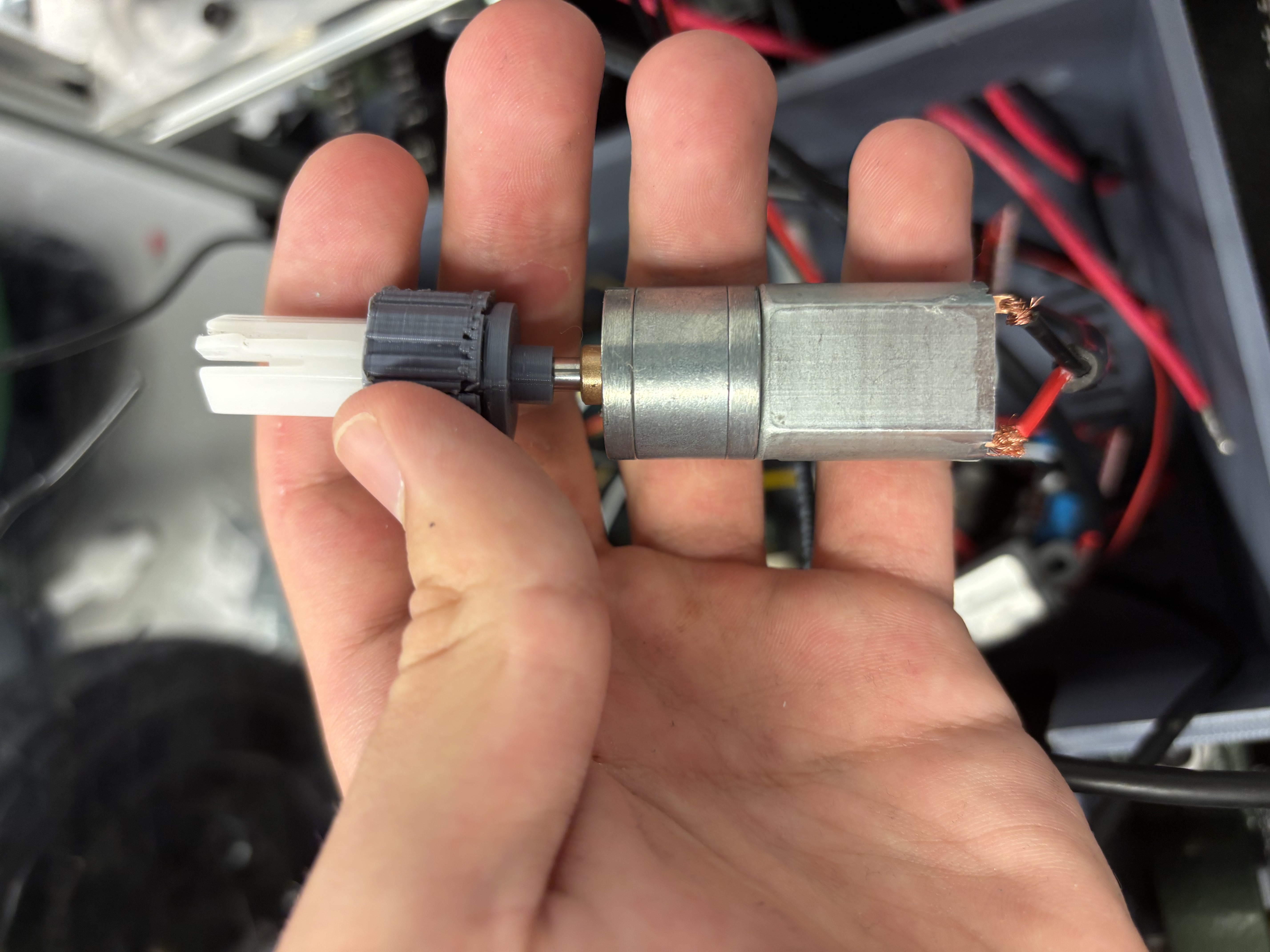3-D printed shaft adapter