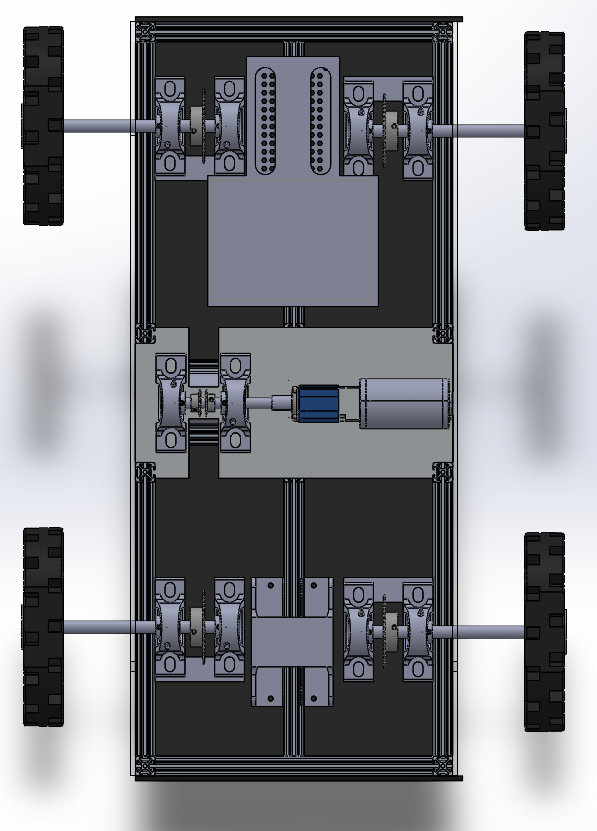 Top-down chassis